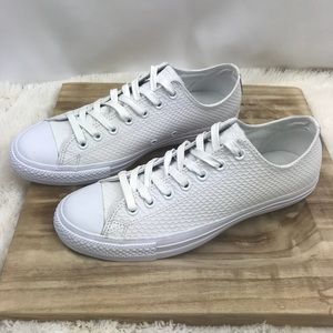 Unisex Converse All Star OX White Snake Low Top
